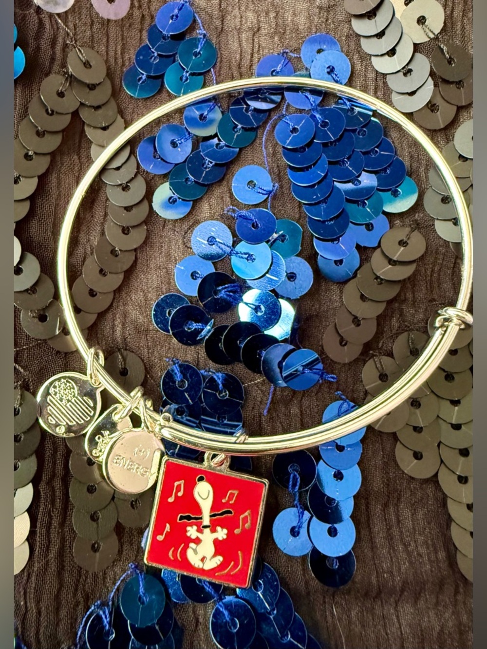 Alex and Ani Peanuts Snoopy Bangle Bracelet